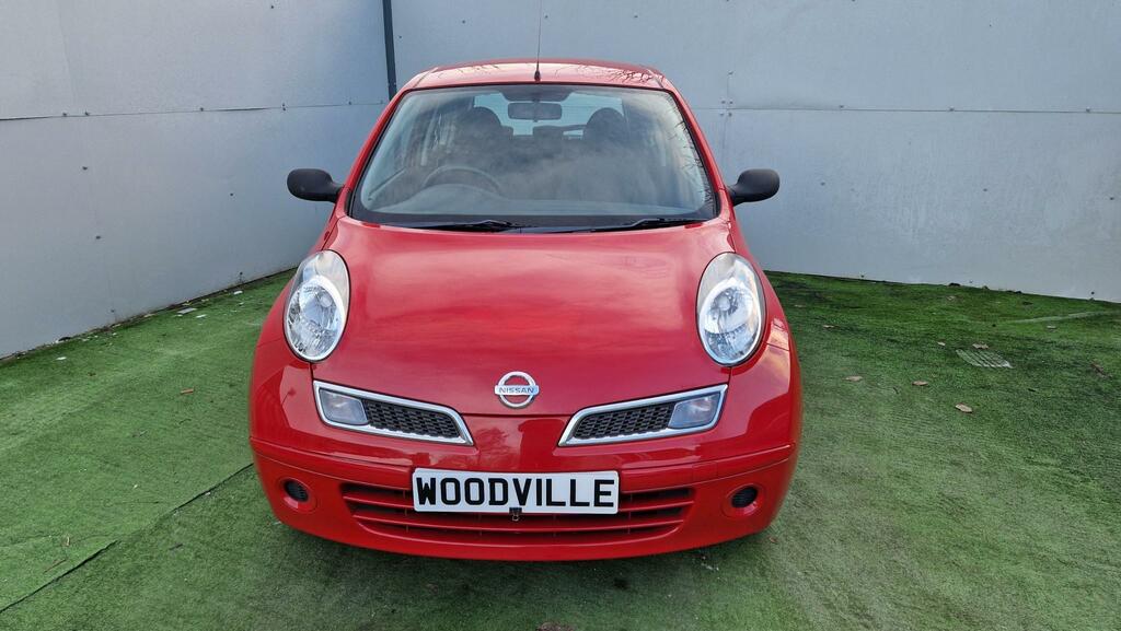 Nissan Micra Visia Red #2