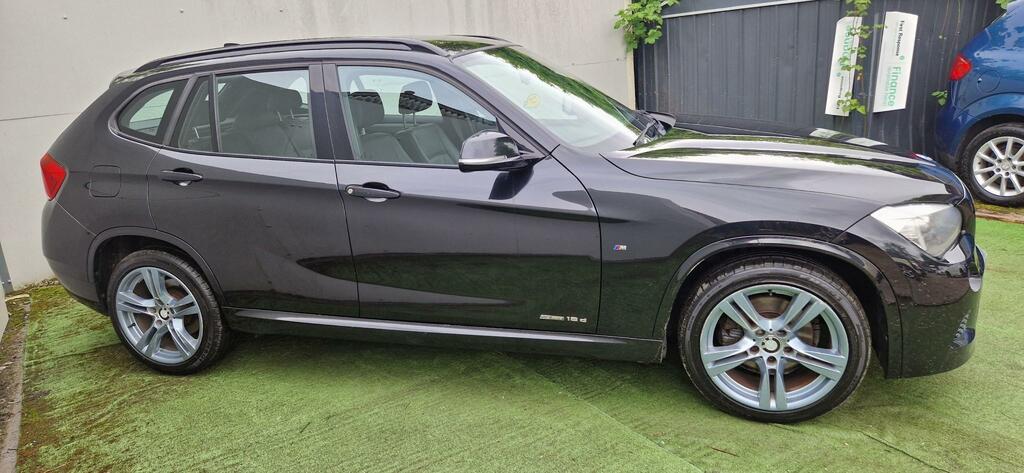 BMW X1 Sdrive 18D M Sport BX14ZZA Black #4