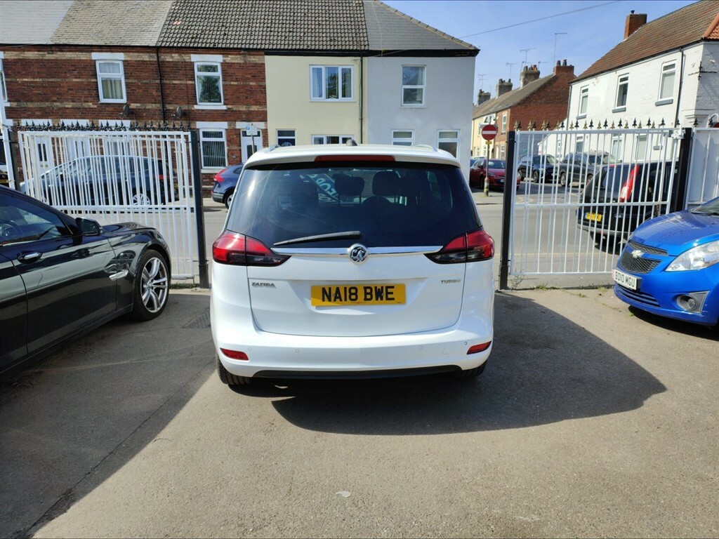 Vauxhall Zafira Tourer 1.4I Turbo Sri Nav Euro 6 NA18BWE White #6