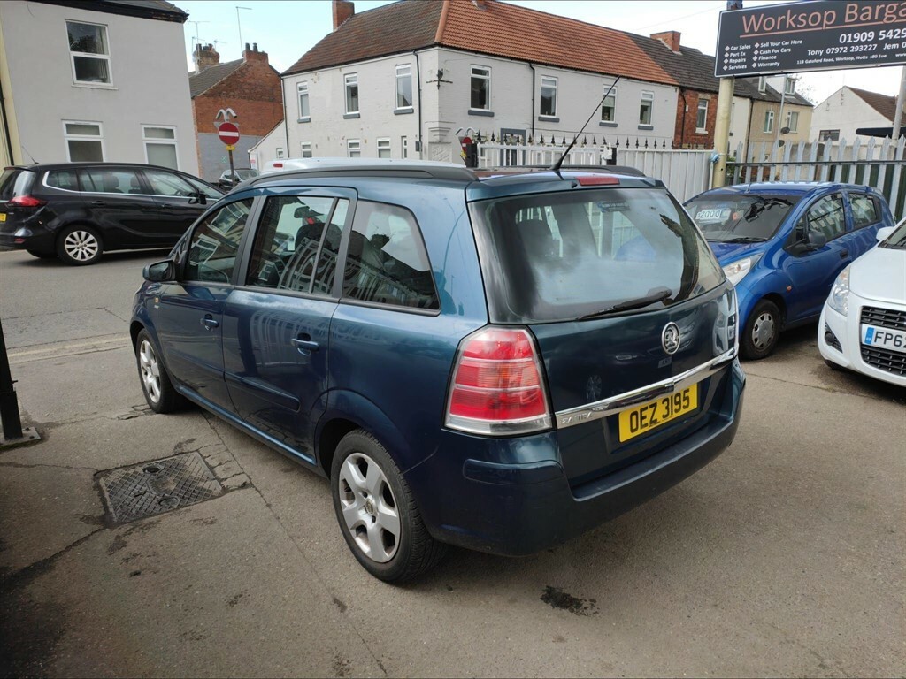 Vauxhall Zafira 1.6 Club Euro 4 Blue #4