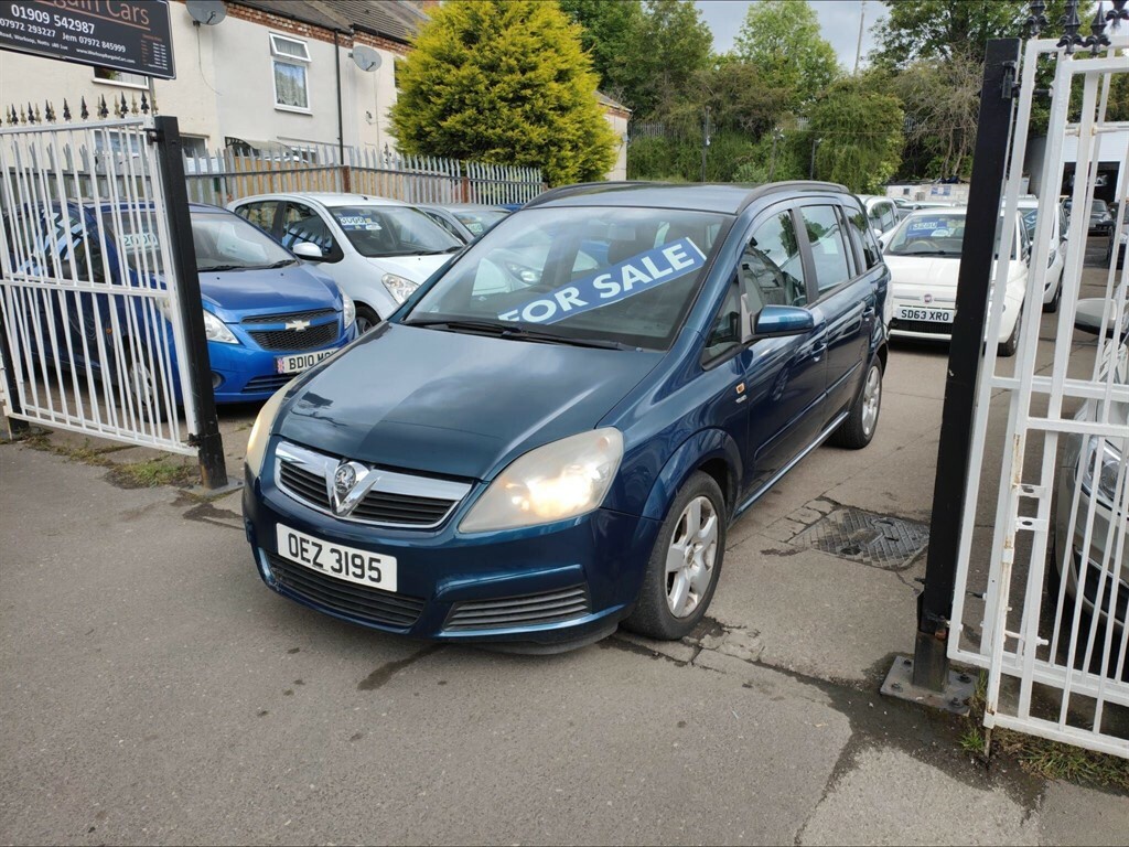 Vauxhall Zafira 1.6 Club Euro 4 Blue #5
