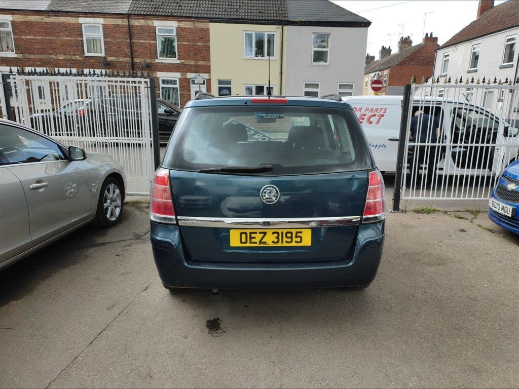 Vauxhall Zafira 1.6 Club Euro 4 Blue #3