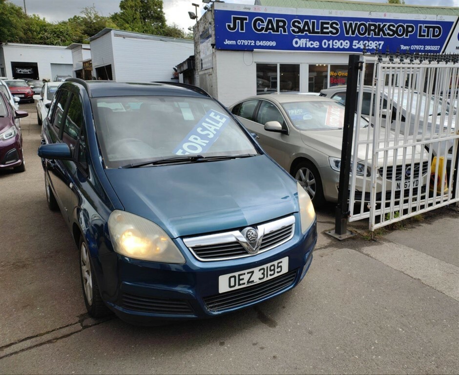 Vauxhall Zafira 1.6 Club Euro 4 Blue