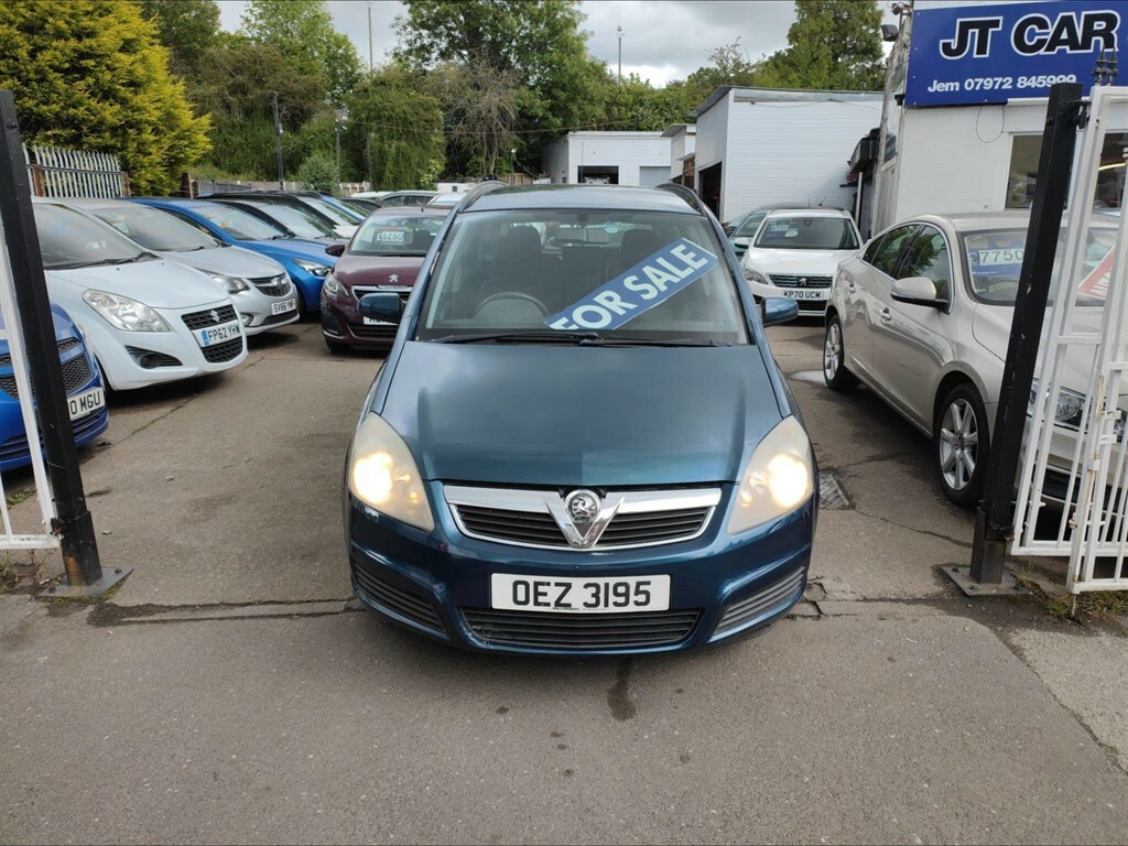 Vauxhall Zafira 1.6 Club Euro 4 Blue #2