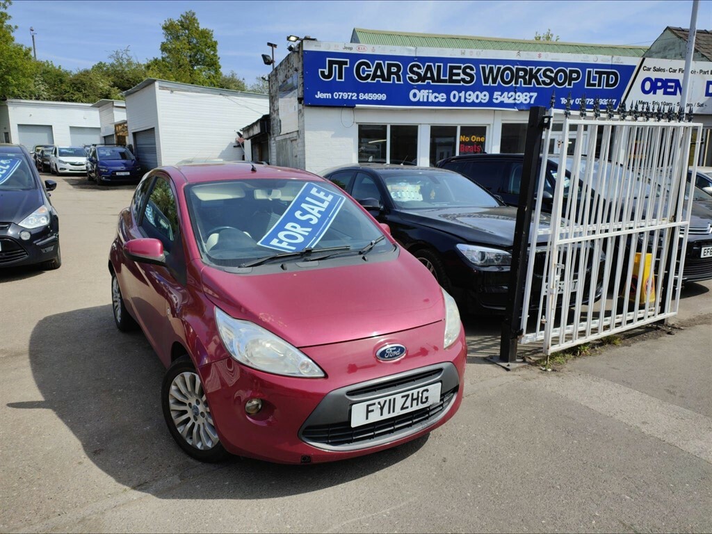 Ford KA 1.2 Zetec Euro 5 Ss Red