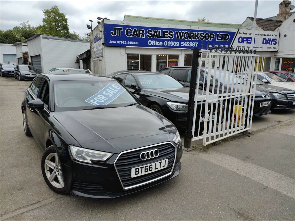 Audi A3 1.6 Tdi Se Sportback Euro 6 Ss Black