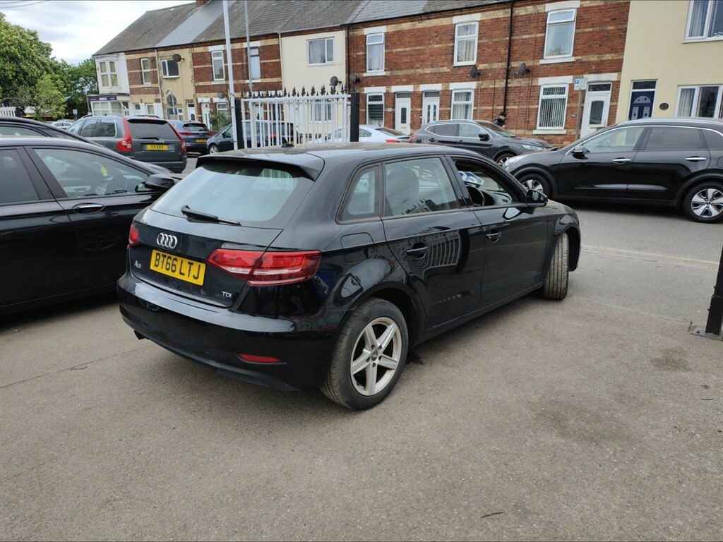 Audi A3 1.6 Tdi Se Sportback Euro 6 Ss BT66LTJ Black #6