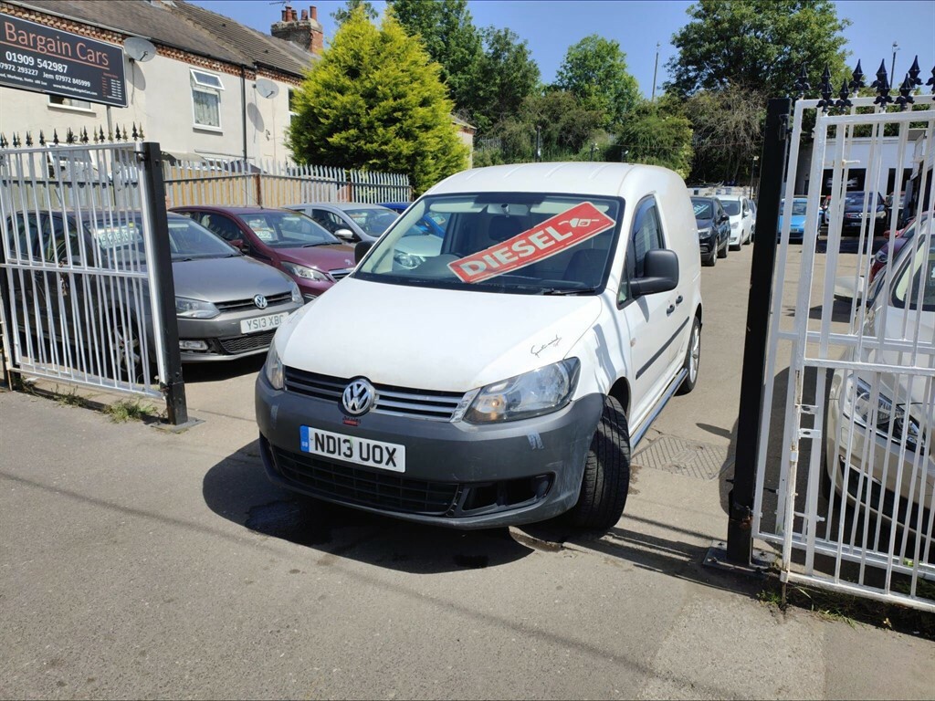 Volkswagen Caddy 1.6 Tdi Bluemotion Tech C20 Startline L1 H1 ND13UOX White #3