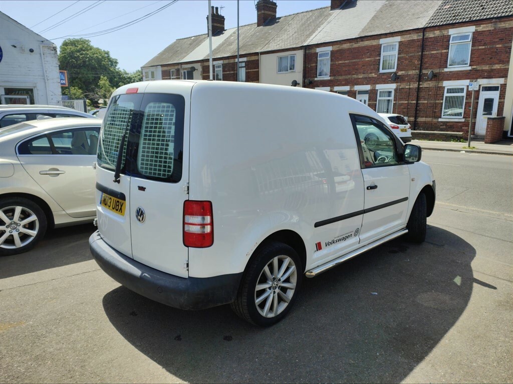 Volkswagen Caddy 1.6 Tdi Bluemotion Tech C20 Startline L1 H1 ND13UOX White #4