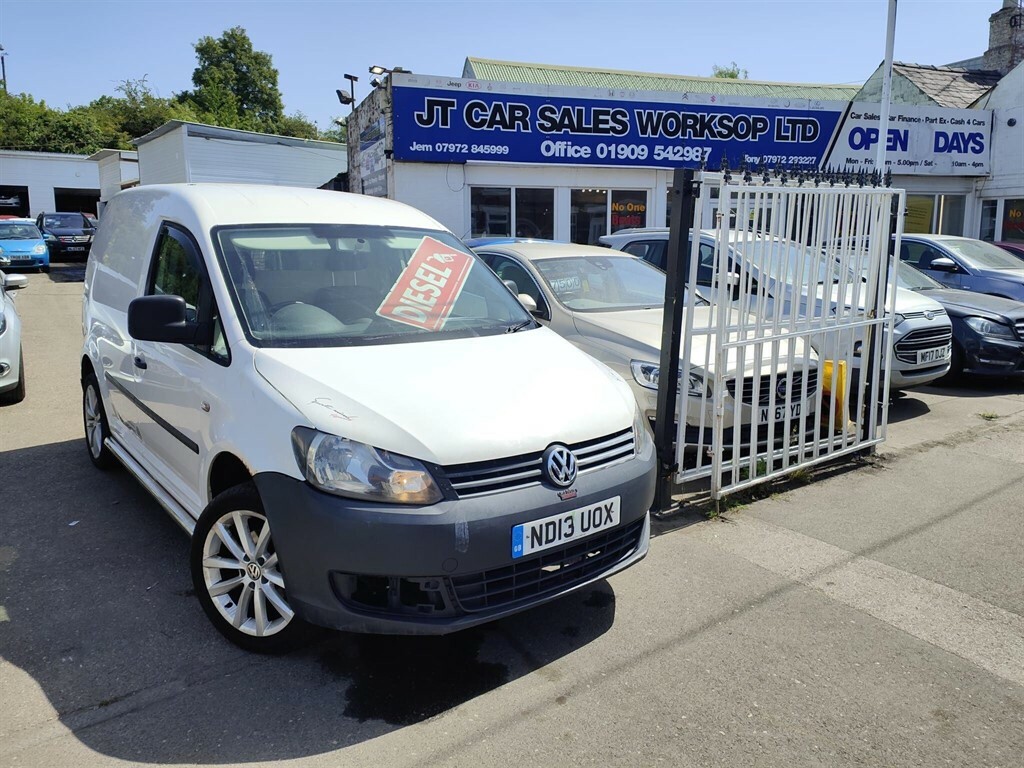 Volkswagen Caddy 1.6 Tdi Bluemotion Tech C20 Startline L1 H1 White