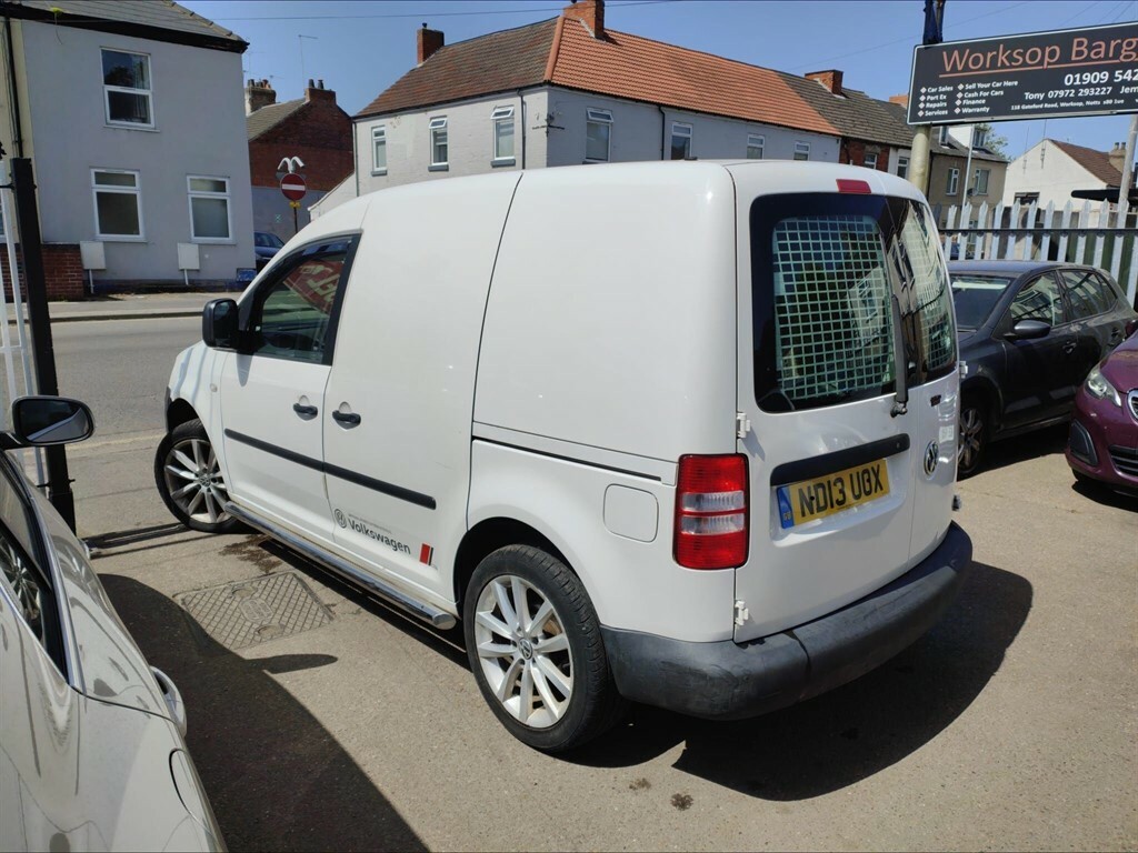 Volkswagen Caddy 1.6 Tdi Bluemotion Tech C20 Startline L1 H1 ND13UOX White #5