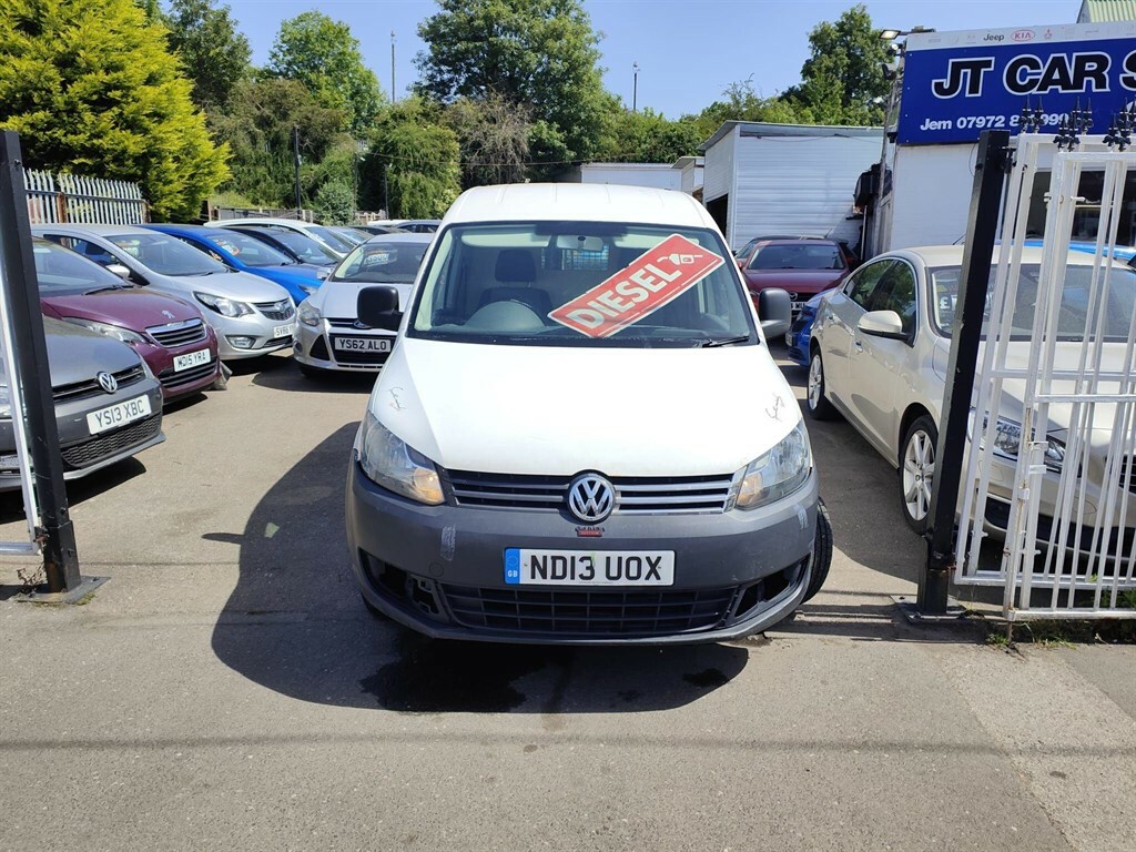 Volkswagen Caddy 1.6 Tdi Bluemotion Tech C20 Startline L1 H1 ND13UOX White #2