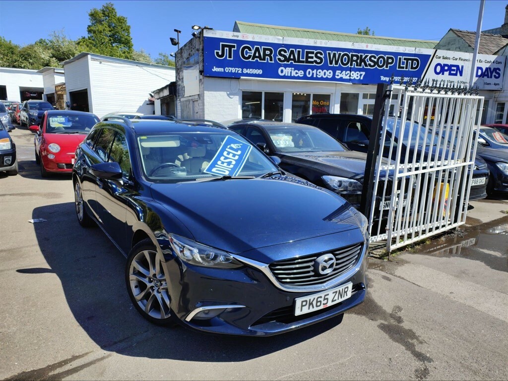 Mazda 6 2.2 Skyactiv-d Sport Nav Tourer Euro 6 Ss Blue