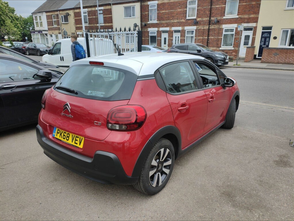 Citroen C3 1.2 Puretech Feel Euro 6 PK68VEV Red #6