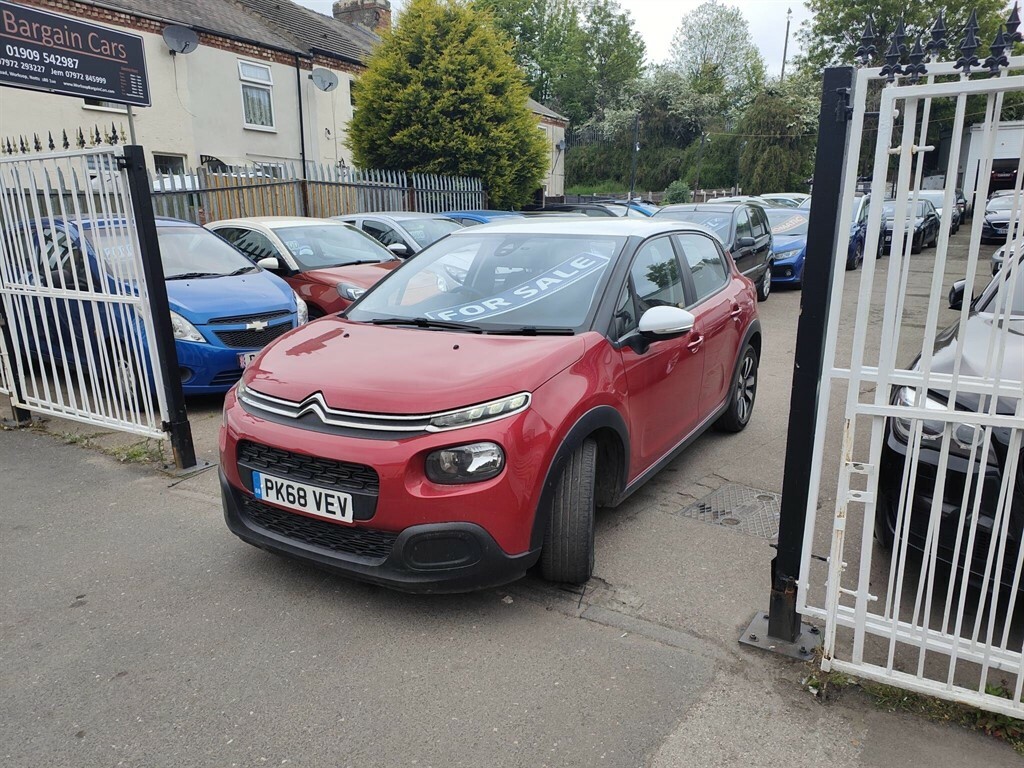 Citroen C3 1.2 Puretech Feel Euro 6 PK68VEV Red #3