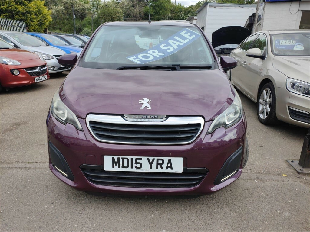 Peugeot 108 1.0 Active Euro 6 MD15YRA Purple #3