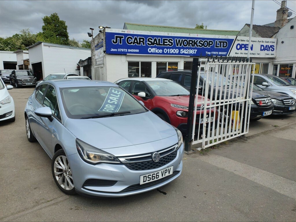 Vauxhall Astra 1.4I Design Euro 6 Silver