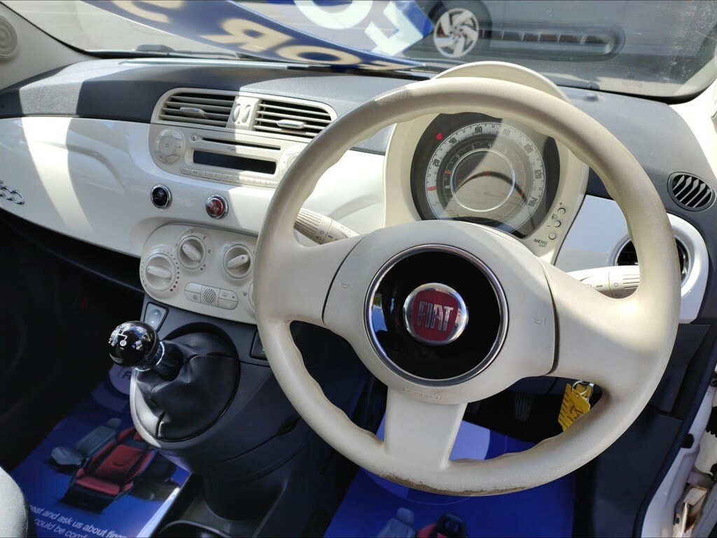 Fiat 500 1.2 Pop Euro 4 SD63XRO White #6