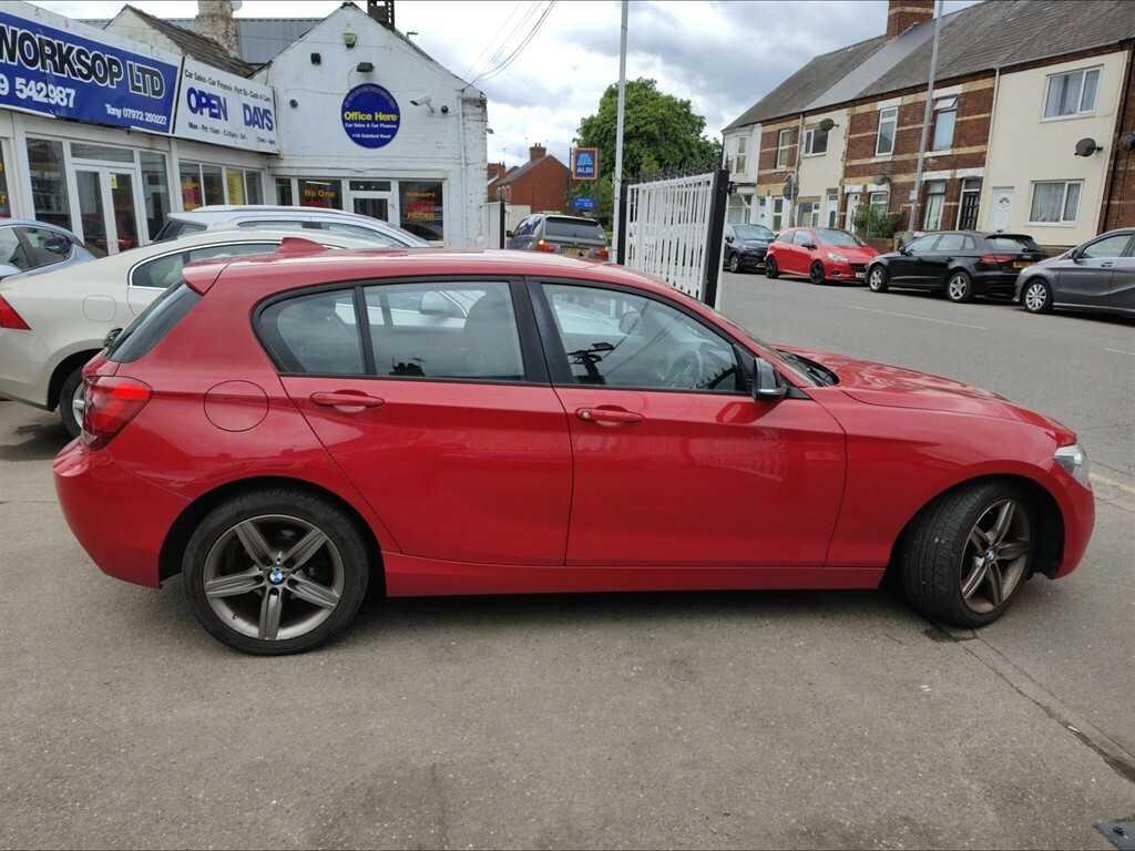 BMW 1 Series 2.0 116D Sport Euro 5 Ss CA14XGF Red #5
