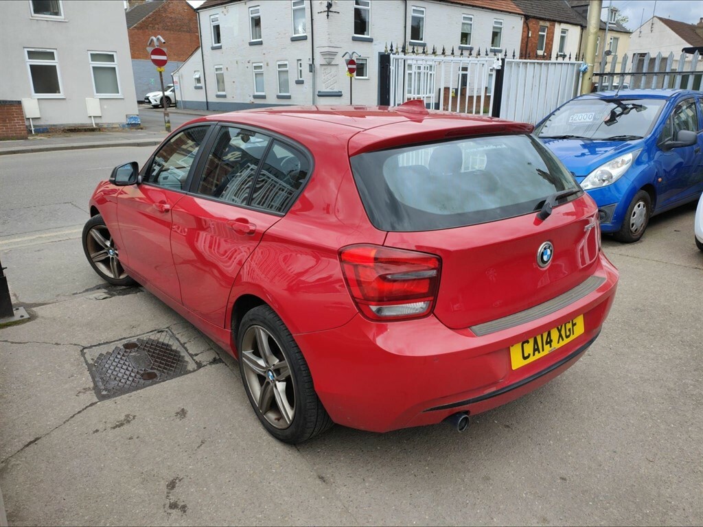 BMW 1 Series 2.0 116D Sport Euro 5 Ss CA14XGF Red #3