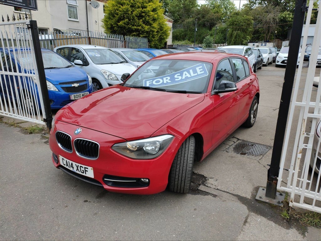 BMW 1 Series 2.0 116D Sport Euro 5 Ss CA14XGF Red #2