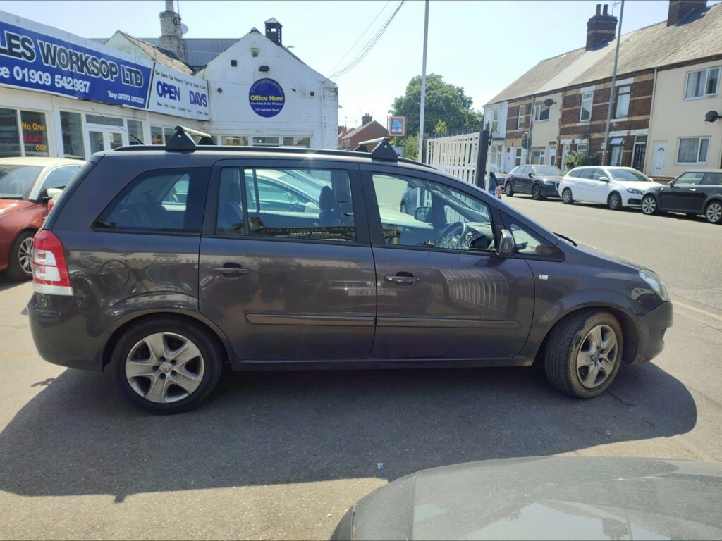 Vauxhall Zafira 1.7 Cdti Ecoflex Exclusiv Euro 5 Snav WF63RZD Grey #6