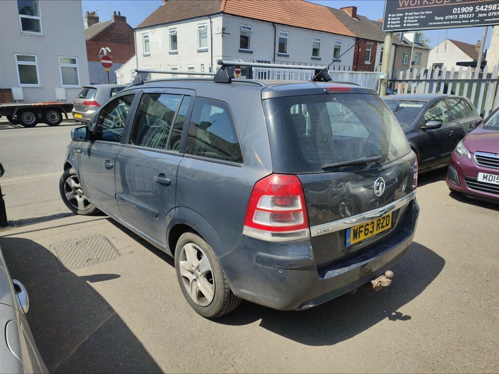 Vauxhall Zafira 1.7 Cdti Ecoflex Exclusiv Euro 5 Snav WF63RZD Grey #3