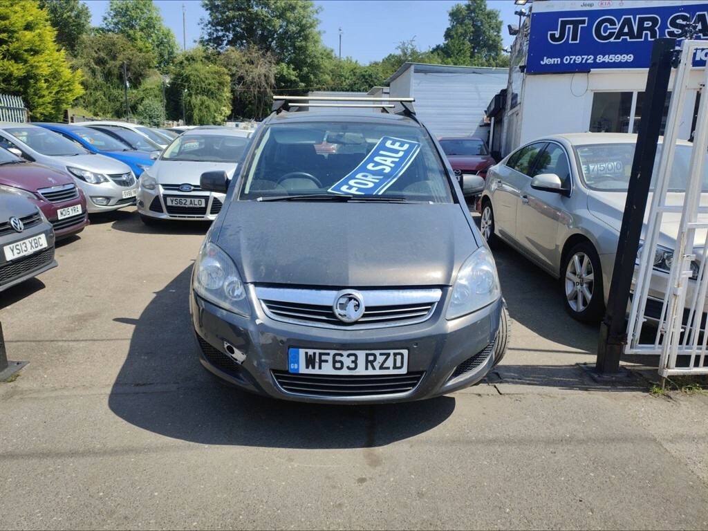 Vauxhall Zafira 1.7 Cdti Ecoflex Exclusiv Euro 5 Snav WF63RZD Grey #2