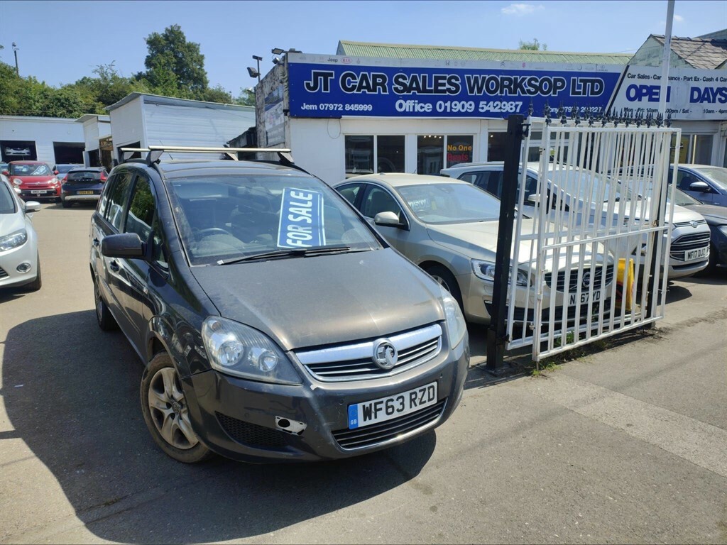 Vauxhall Zafira 1.7 Cdti Ecoflex Exclusiv Euro 5 Snav Grey