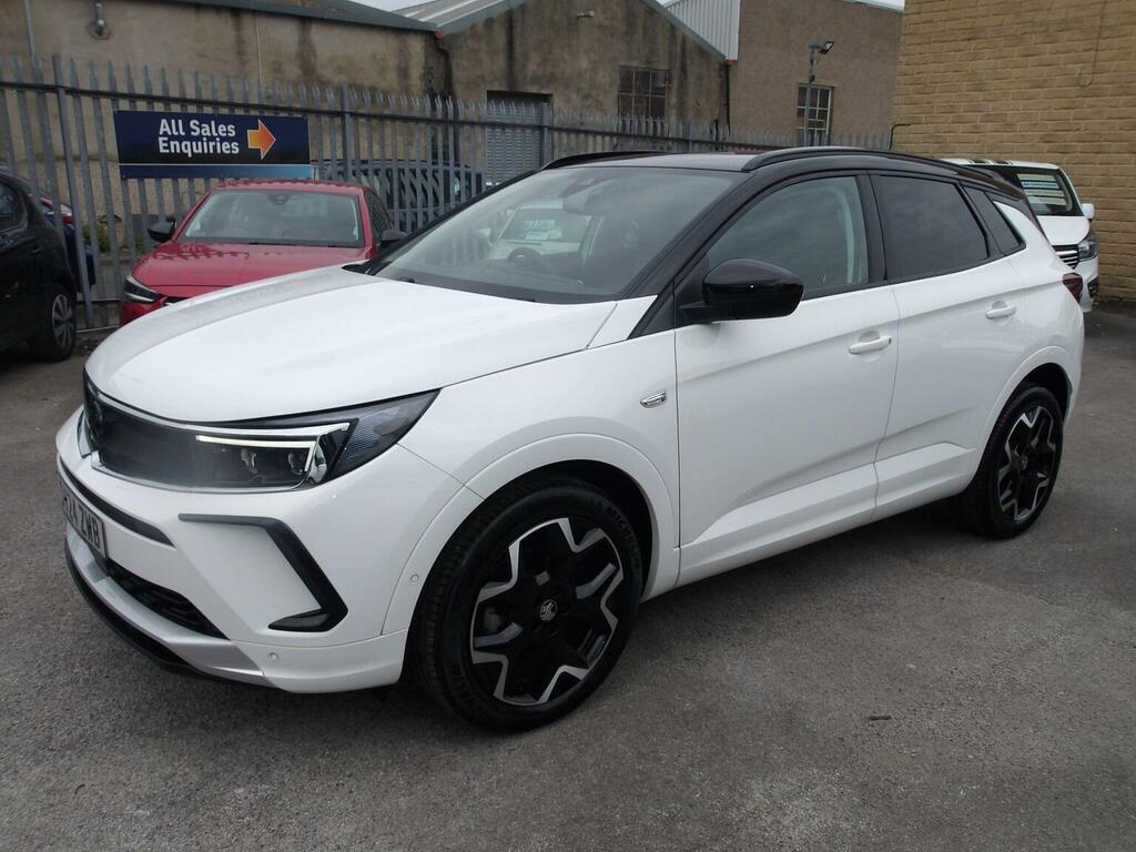 Vauxhall Grandland 1.2 Turbo Ultimate Euro 6 Ss DV24ZWB White #4