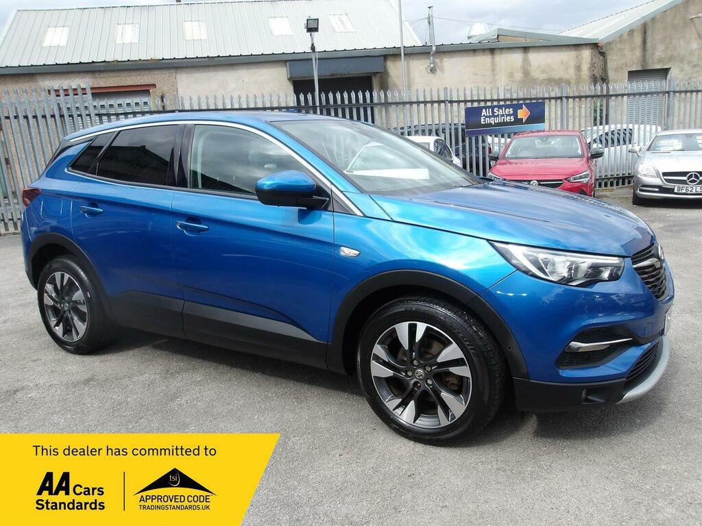 Vauxhall Grandland X 1.2 Turbo Sport Nav Euro 6 Ss Blue