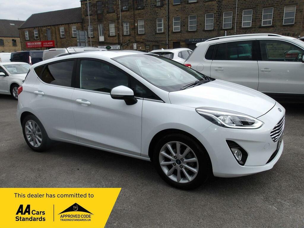 Ford Fiesta 1.0T Ecoboost Mhev Titanium Euro 6 Ss White