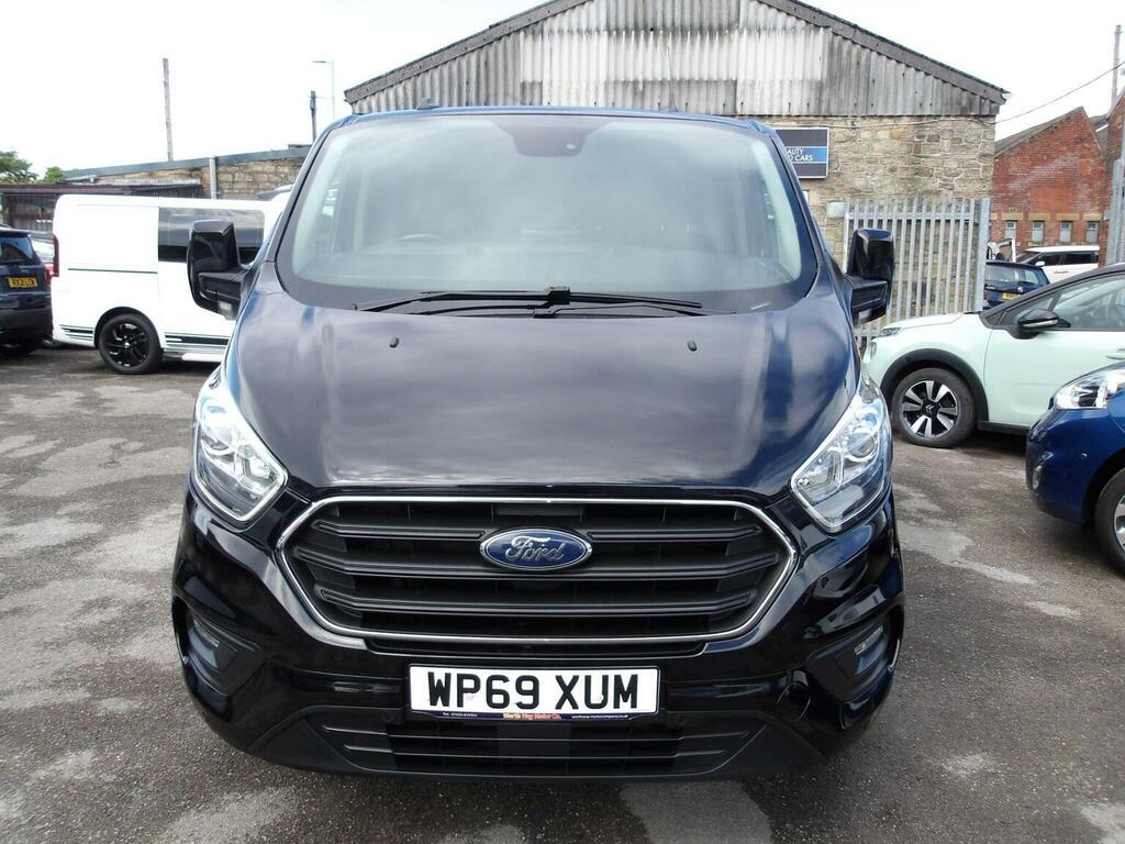 Ford Transit Custom 2.0 300 Ecoblue Limited L1 H1 Euro 6 Ss WP69XUM Black #3