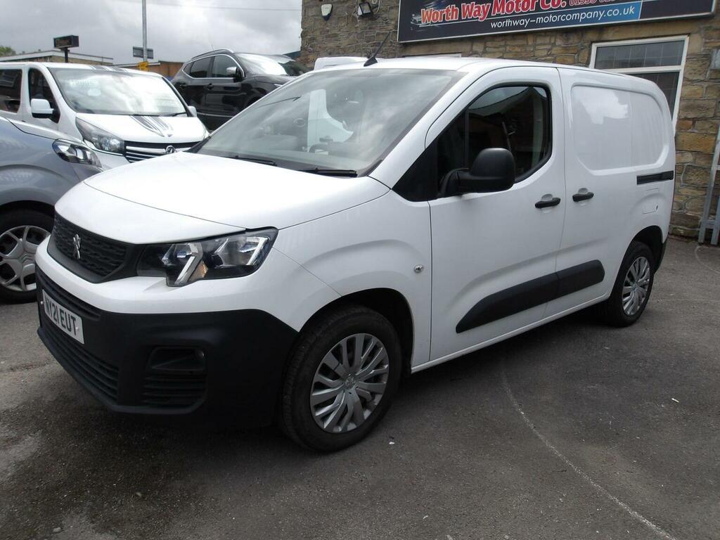 Peugeot Partner 1.5 Bluehdi 1000 Professional Standard Panel Van S NY21EUT White #5