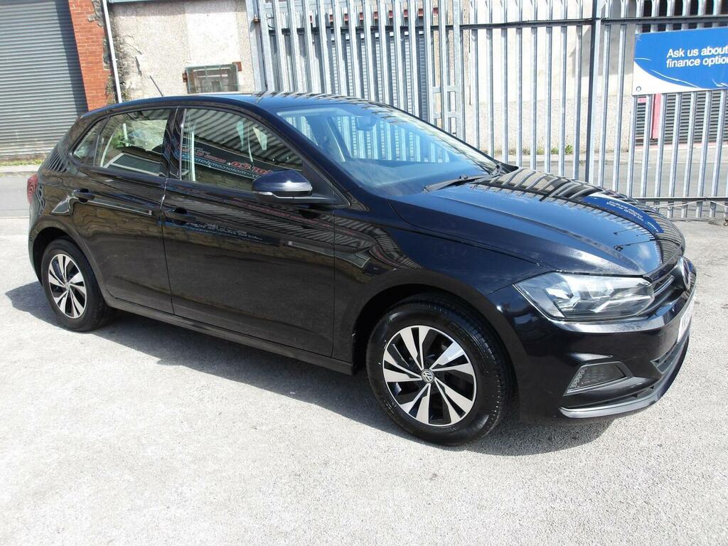 Volkswagen Polo 1.0 Evo Se Euro 6 Ss YK19LZY Black #2