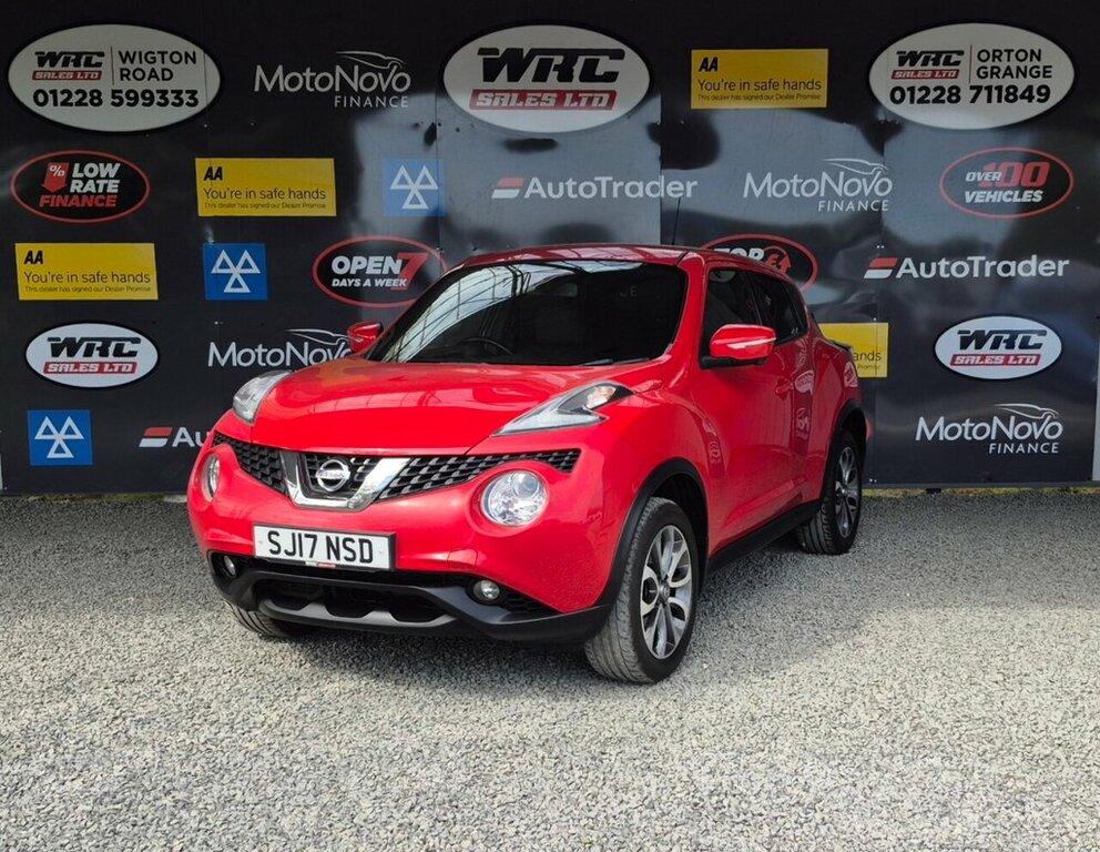 Nissan Juke 1.6L Tekna Red