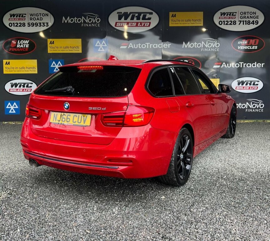 BMW 3 Series 2L Sport NJ66CUV Red #6