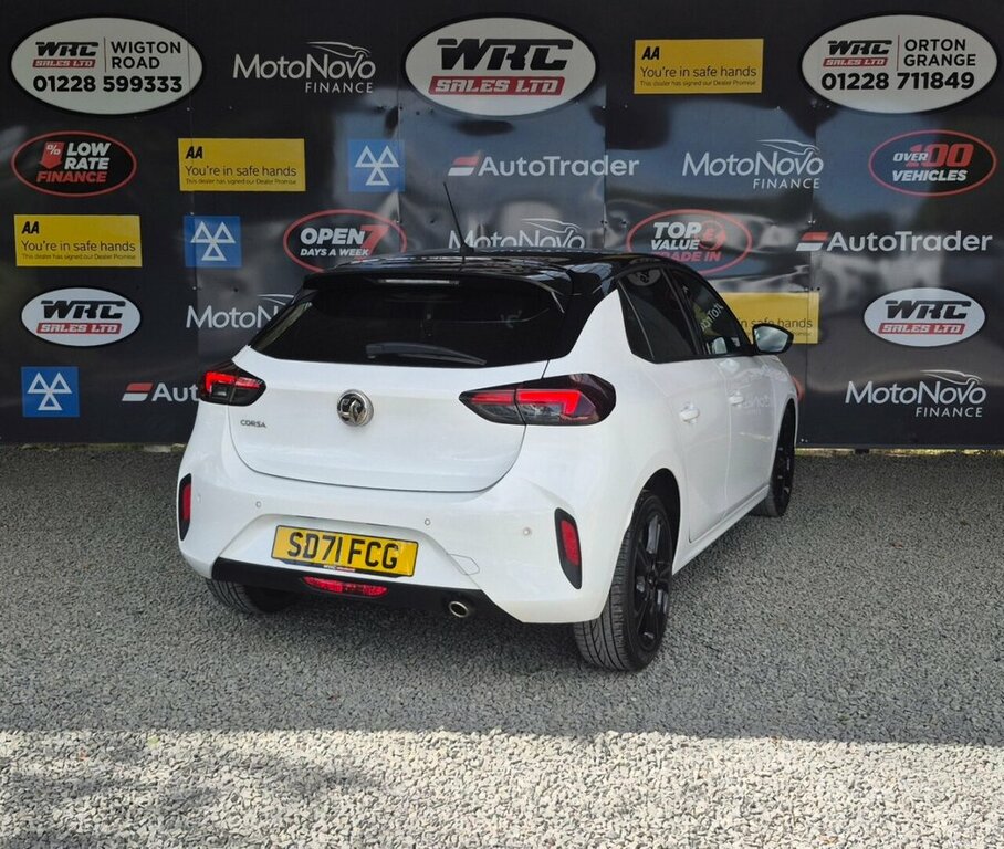 Vauxhall Corsa 1.2L Sri SD71FCG White #6