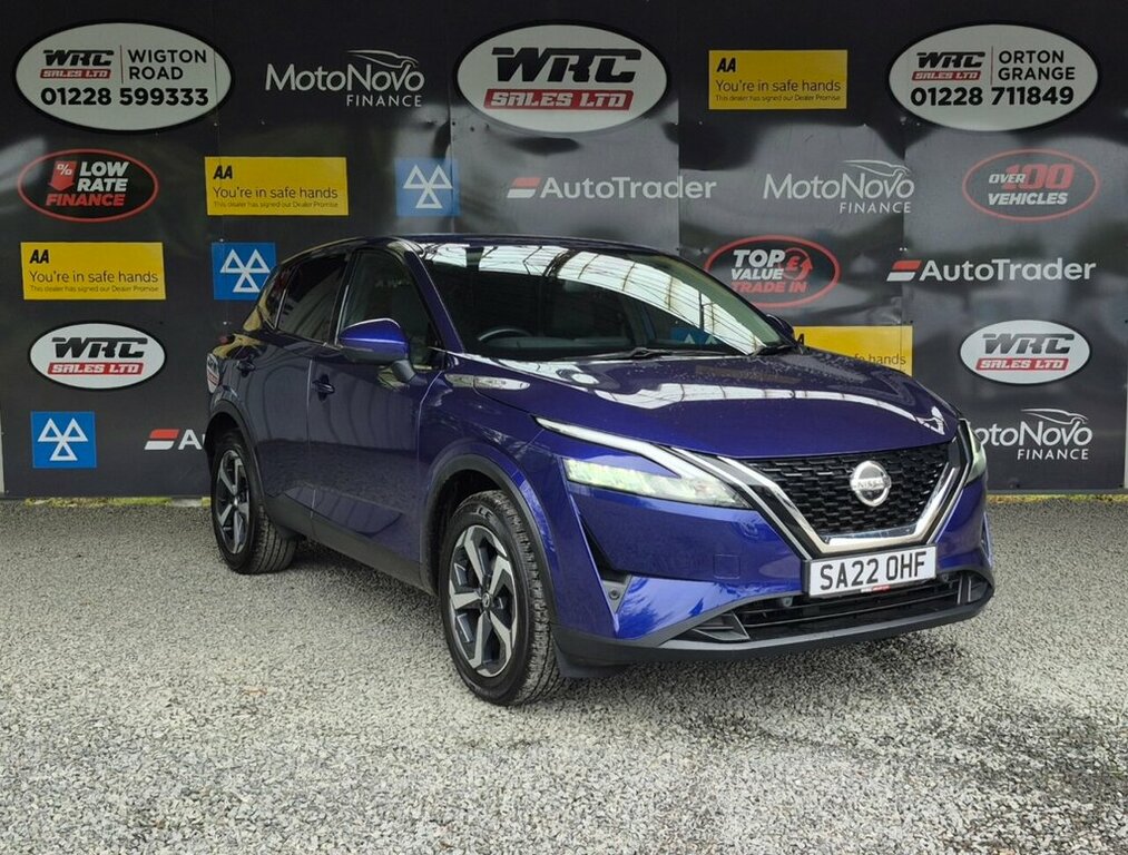 Nissan Qashqai 1.3L N-connecta SA22OHF Blue #4