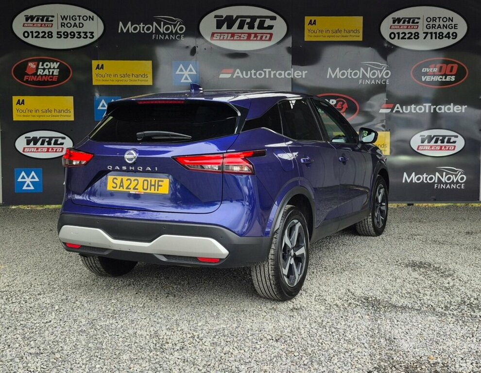 Nissan Qashqai 1.3L N-connecta SA22OHF Blue #6