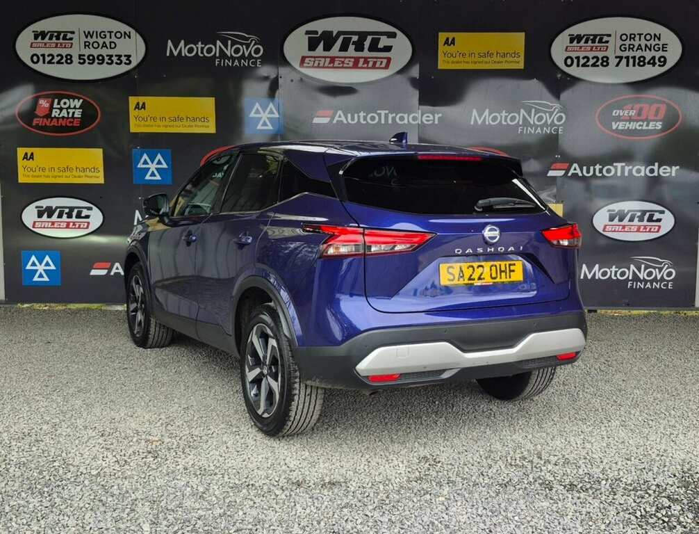 Nissan Qashqai 1.3L N-connecta SA22OHF Blue #3