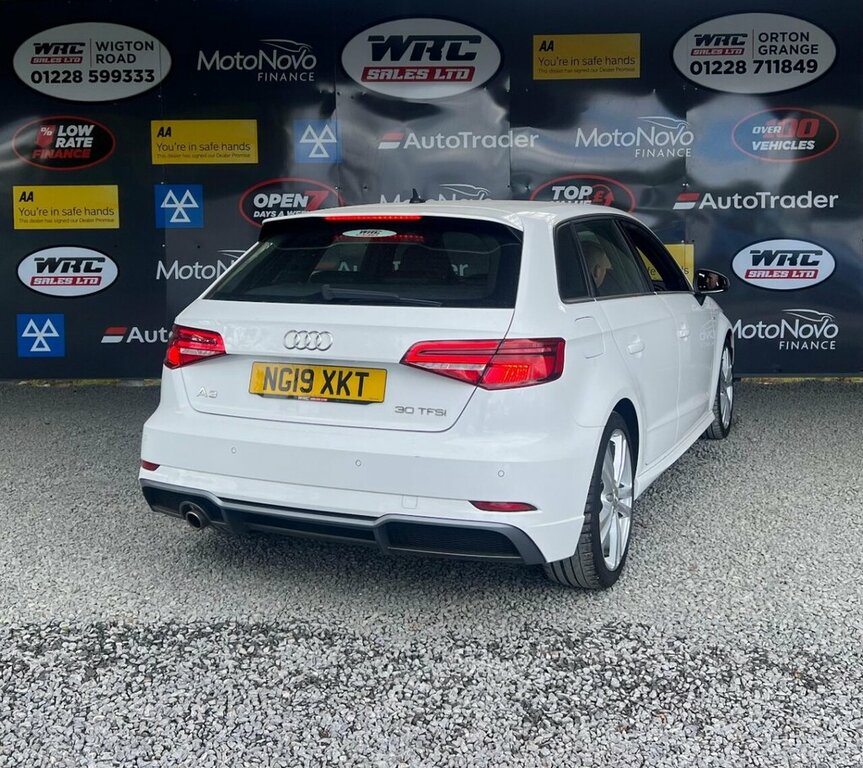 Audi A3 1L S Line NG19XKT White #6