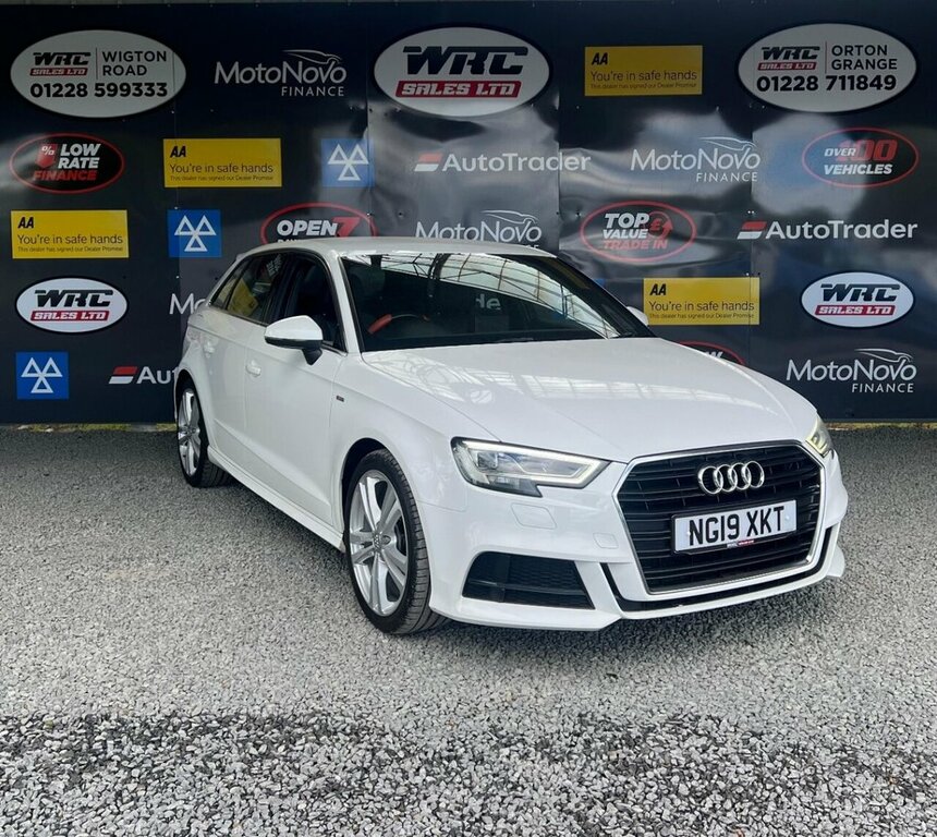 Audi A3 1L S Line NG19XKT White #4