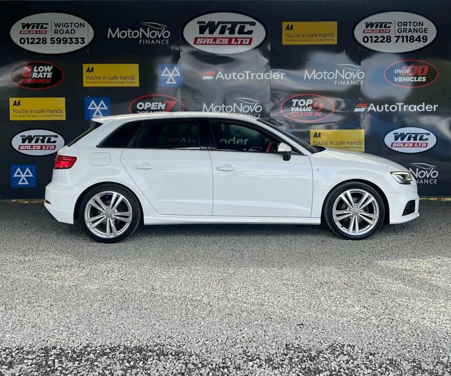 Audi A3 1L S Line NG19XKT White #5