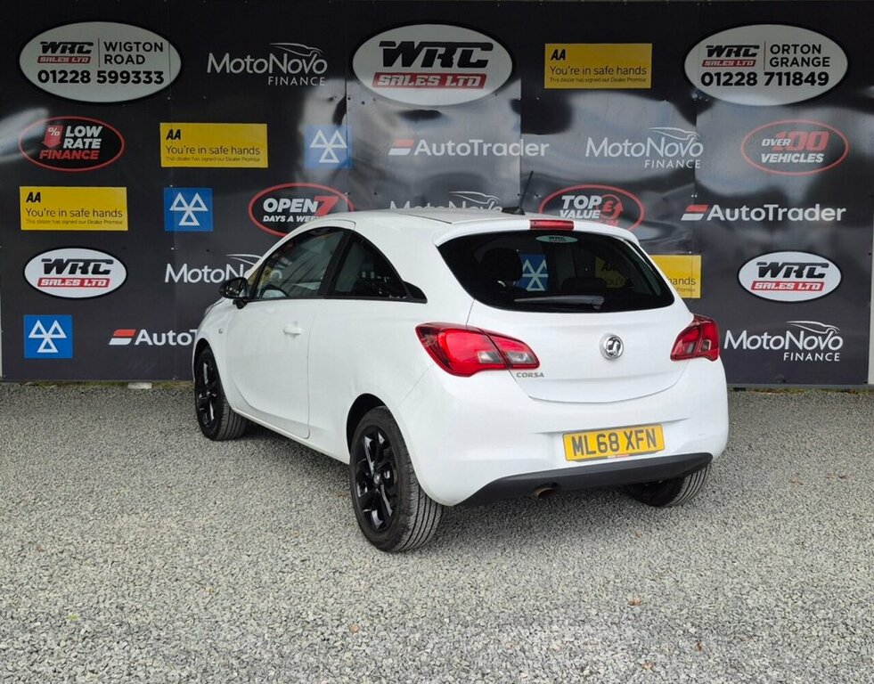 Vauxhall Corsa 1.4L Sport ML68XFN White #3