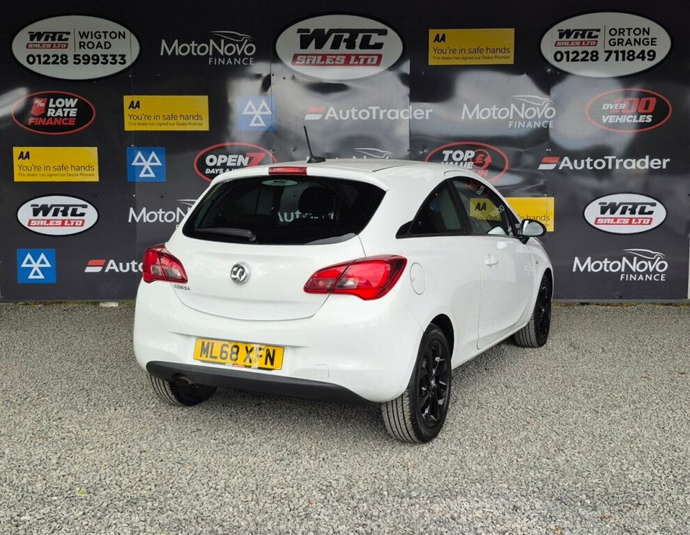 Vauxhall Corsa 1.4L Sport ML68XFN White #6