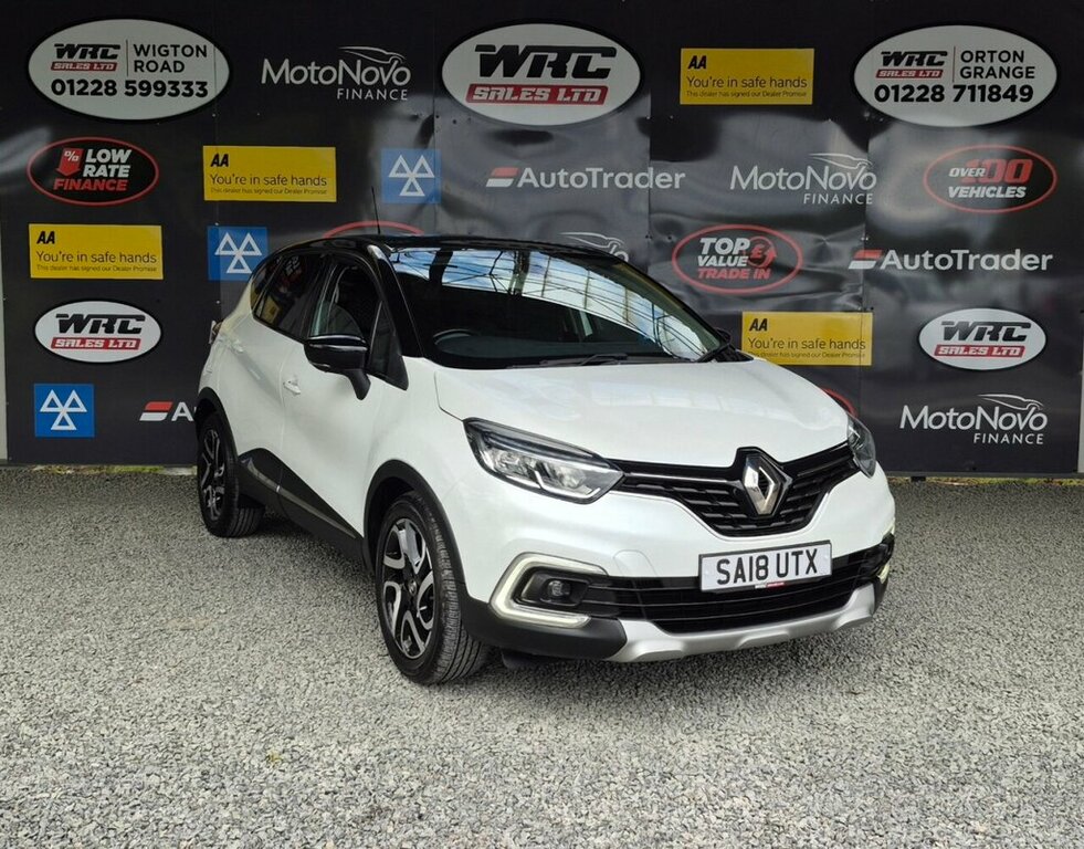 Renault Captur 0.9L Dynamique S Nav SA18UTX White #4