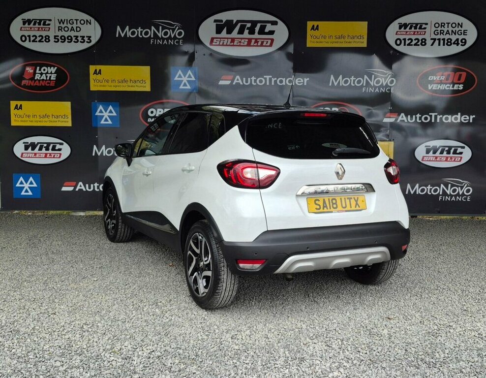 Renault Captur 0.9L Dynamique S Nav SA18UTX White #3
