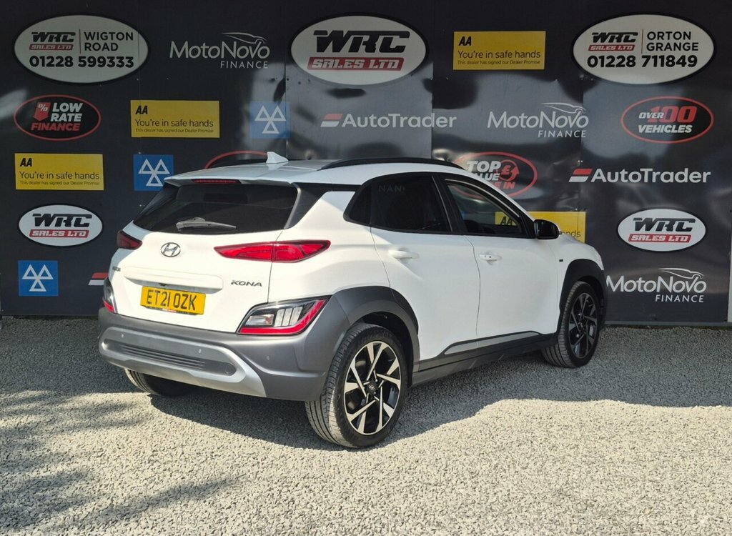 Hyundai Kona 1L Premium ET21OZK White #6