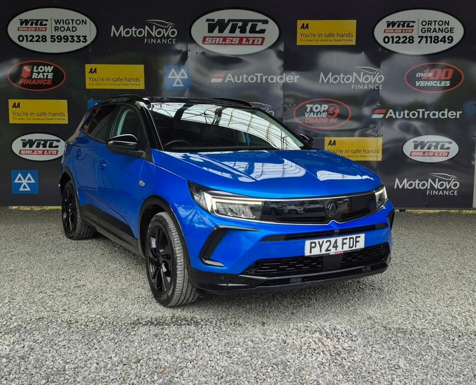 Vauxhall Grandland 1.6L Gs PY24FDF Blue #4